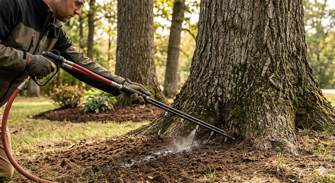 Deep root fertilization