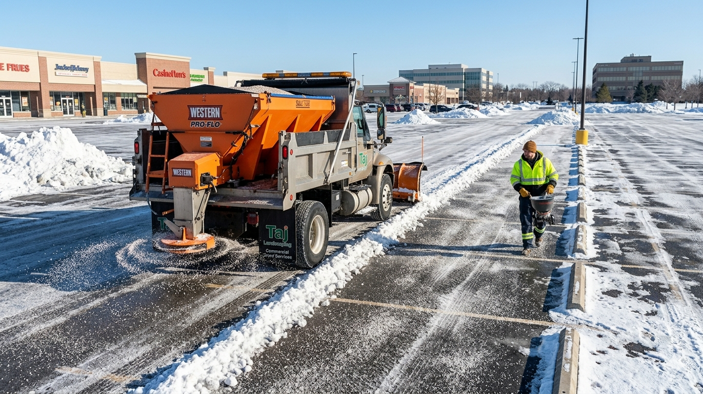 Commercial Snow Clearing - Professional Winter project in Buffalo, NY